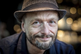 DEU Germany Germany Berlin The illustrator and author Ralf König during a portrait session