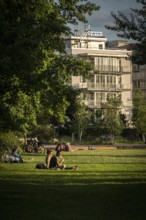 DEU Germany Germany Berlin The new building of the Moeckernkiez construction group on the corner of