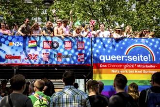 DEU Germany Germany Berlin Christopher Street Day is travelling through the city. Gays, lesbians,