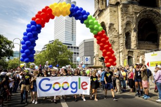 DEU Germany Germany Berlin Christopher Street Day is travelling through the city. Gays, lesbians,