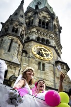 DEU Germany Germany Berlin Christopher Street Day is travelling through the city. Gays, lesbians,