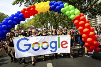 DEU Germany Germany Berlin Christopher Street Day is travelling through the city. Gays, lesbians,