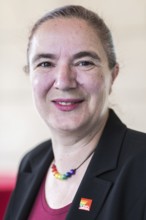 DEU Germany Germany Berlin Raising the rainbow flag with Petra Nowacki and SPD General Secretary