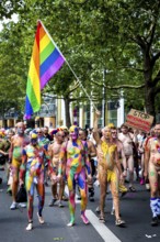 DEU Germany Germany Berlin Christopher Street Day is travelling through the city. Gays, lesbians,