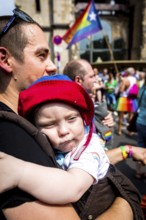 DEU Germany Germany Berlin Christopher Street Day is travelling through the city. Gays, lesbians,