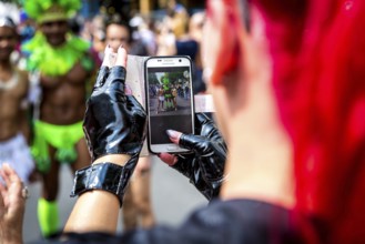 DEU Germany Germany Berlin Christopher Street Day is travelling through the city. Gays, lesbians,