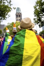 DEU Germany Germany Berlin Christopher Street Day is travelling through the city. Gays, lesbians,