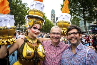 DEU Germany Germany Berlin Christopher Street Day is a colourful day in the city. Gays, lesbians,
