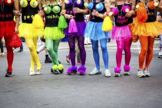 DEU Germany Germany Berlin Christopher Street Day is travelling through the city. Gays, lesbians,