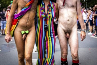 DEU Germany Germany Berlin Christopher Street Day is travelling through the city. Gays, lesbians,