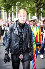 DEU Germany Germany Berlin Christopher Street Day is travelling through the city. Gays, lesbians,