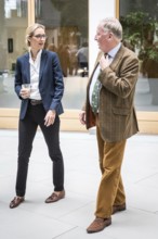 DEU Germany Germany Berlin The AFD's leading candidates Alexander Gauland and Alice Weidel in front