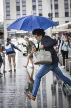 DEU Germany Germany Berlin Portrait of Ijoma Alexander Mangold, literary critic and author