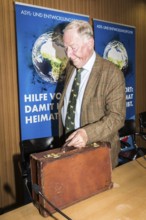 DEU Germany Germany Berlin AFD lead candidate Alexander Gauland during a press conference on asylum