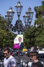 DEU Germany Germany Berlin Election posters on Wilmersdorfer Strasse