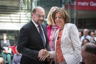 DEU Germany Germany Berlin The SPD candidate for chancellor and party chairman Martin Schulz