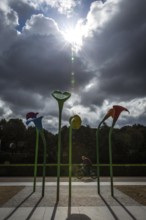DEU Germany Germany Berlin The newly erected monument to the first homosexual movement on the