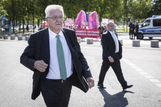 DEU Germany Germany Berlin The Minister President of Baden-Württemberg, the Green Party's Winfried