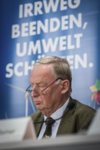 DEU Germany Germany Berlin AFD press conference on environmental policy with Alexander Gauland and