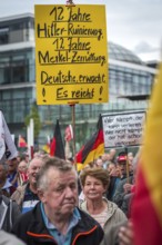 DEU Germany Germany Dresden Pegida demonstration in the city centre