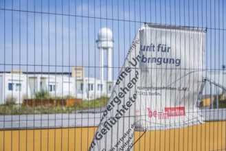 DEU Germany Germany Berlin The abandoned site of the Tempohome, a temporary container settlement,