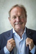 DEU Germany Germany Berlin The federal chairman of the Verdi trade union, Frank Bsirske, poses in