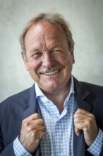 DEU Germany Germany Berlin The federal chairman of the Verdi trade union, Frank Bsirske, poses in