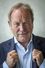 DEU Germany Germany Berlin The federal chairman of the Verdi trade union, Frank Bsirske, poses in