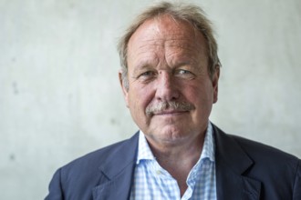 DEU Germany Germany Berlin The federal chairman of the Verdi trade union, Frank Bsirske, poses in