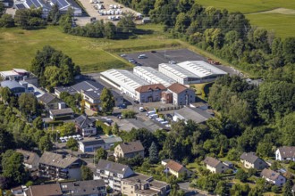Aerial view, company premises Hattinger Straße 985, Linden, Bochum, Ruhr area, North