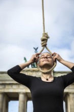 DEU Germany Germany Berlin Protests for climate protection. Action by Florida Eis in front of the