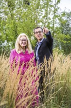 DEU Germany Germany Berlin Kirsten Kappert-Gonther and Cem Özdemir are running for the leadership