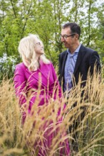 DEU Germany Germany Berlin Kirsten Kappert-Gonther and Cem Özdemir are running for the leadership