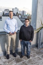 DEU Germany Germany Berlin Interview between the European head of the property group Akelius, Ralf