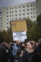 DEU Germany Germany Berlin Demonstration against rent increase and gentrification.sign against