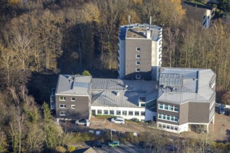 Aerial photo, Ambulanticum Herdecke, Herdecke, Ruhr area, North Rhine-Westphalia, Germany, DE,