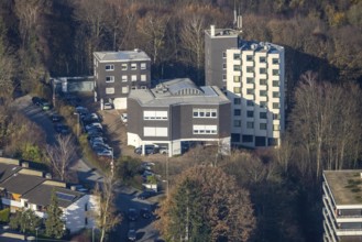 Aerial photo, Ambulanticum Herdecke, Herdecke, Ruhr area, North Rhine-Westphalia, Germany, DE,
