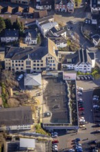 Aerial photo, primary school, Robert-Bonnermann-Schule, Herdecke, Ruhr area, North