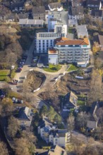 Aerial photo, retirement home GVS Herdecke, Herdecke, Ruhr area, North Rhine-Westphalia, Germany,