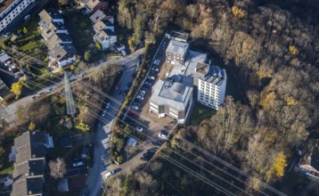 Aerial photo, Ambulanticum Herdecke, Herdecke, Ruhr area, North Rhine-Westphalia, Germany, DE,