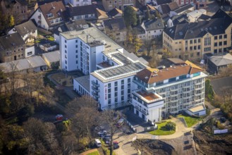 Aerial photo, retirement home GVS Herdecke, Herdecke, Ruhr area, North Rhine-Westphalia, Germany,