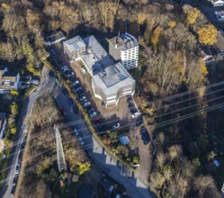 Aerial photo, Ambulanticum Herdecke, Herdecke, Ruhr area, North Rhine-Westphalia, Germany, DE,