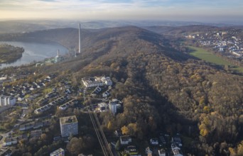 Aerial photo, Ambulanticum Herdecke, Herdecke, Ruhr area, North Rhine-Westphalia, Germany, DE,