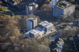 Aerial photo, Ambulanticum Herdecke, Herdecke, Ruhr area, North Rhine-Westphalia, Germany, DE,