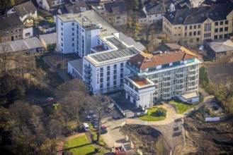 Aerial photo, retirement home GVS Herdecke, Herdecke, Ruhr area, North Rhine-Westphalia, Germany,