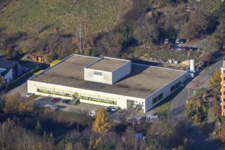 Aerial photography, Rebional Catering, Westende, Herdecke, Ruhr area, North Rhine-Westphalia,