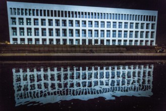 DEU Germany Germany Berlin Light projections and art installations to mark the 30th anniversary of