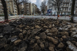 DEU Germany Germany Berlin Construction site on Regensburger Strasse