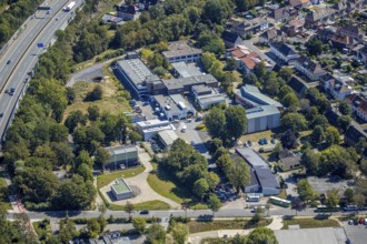 Aerial photo, wewole STIFTUNG Herne Castrop-Rauxel, Herne, Ruhr area, North Rhine-Westphalia,