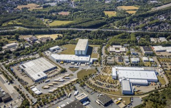 Aerial view, Friedrich der Große industrial estate, Herne, Ruhr area, North Rhine-Westphalia,